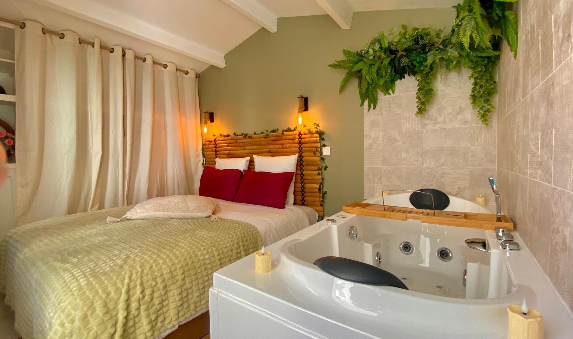 L'Annexe Spa Du Tropical Lodge Нарбонна Экстерьер фото